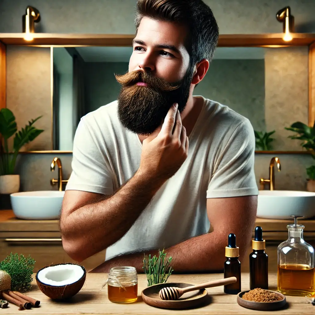 metodo caseiro crescer barba rapido