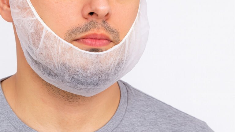 protetor barba descartavel