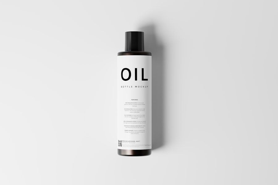 Photo hair oil 