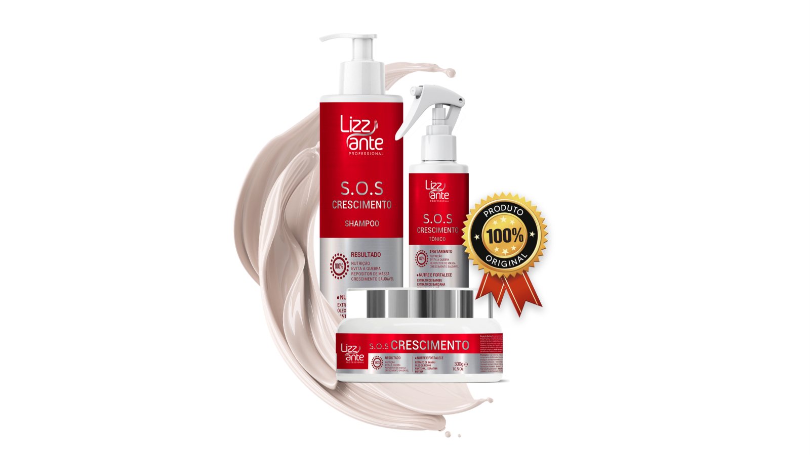 kit sos crescimento capilar